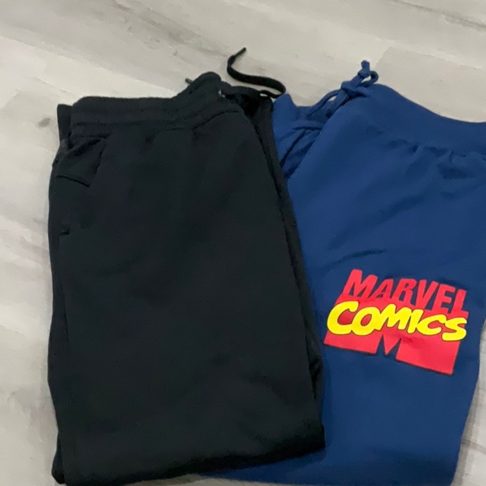BOGO  Black & Blue Jogger Pants